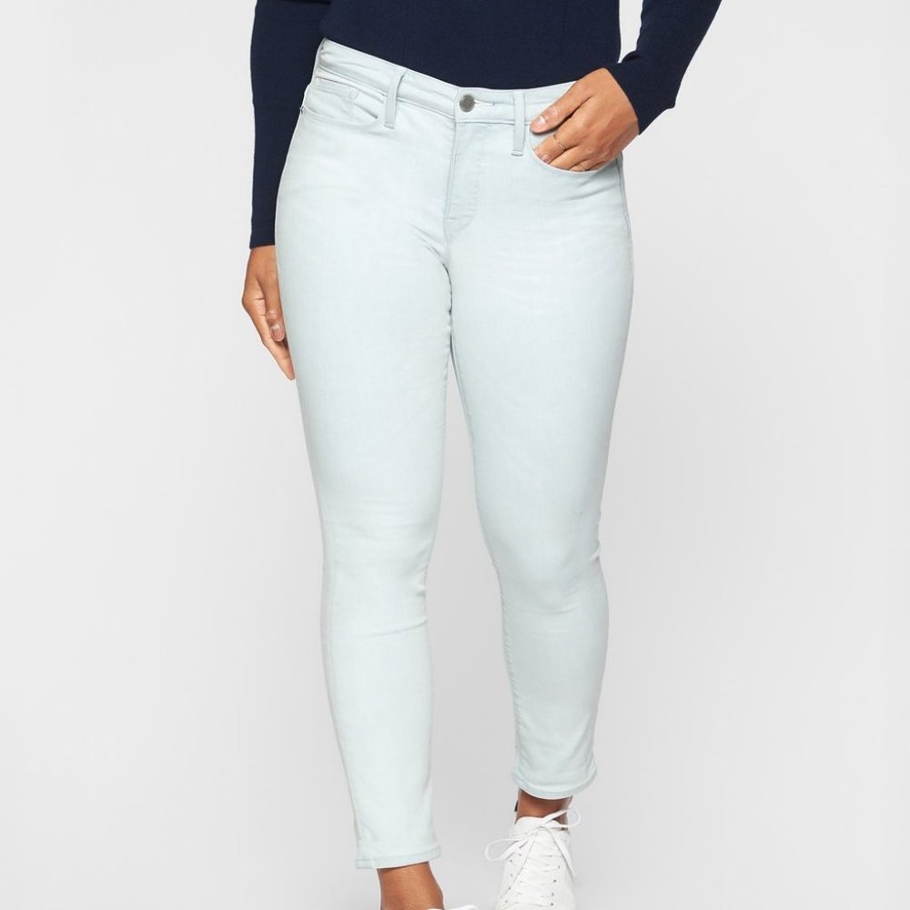 NWT! Athleta Women's Sculptek Crop Skinny Jeans Biscayne Wash/Size-6 - Picture 5 of 11